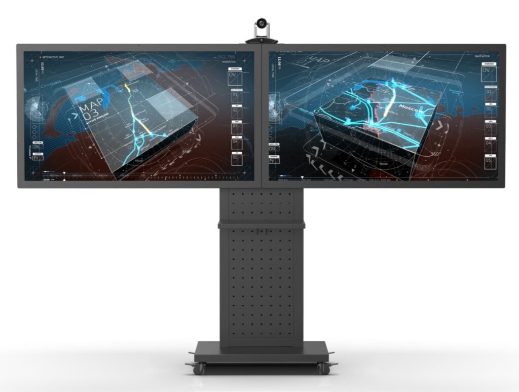 Dual Screen TV Cart1 Min 1024x773